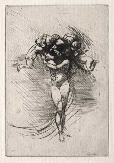 De lente door Auguste Rodin