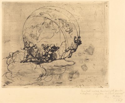De liefdes leiden de wereld door Auguste Rodin