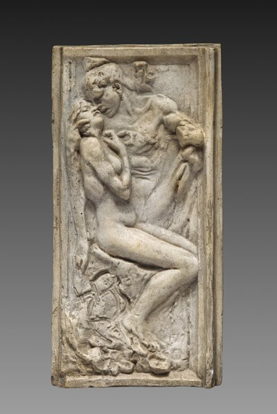 Liefhebbers Les amants, c. 1880 - 1885 origineel model door Auguste Rodin