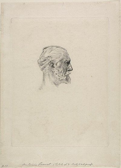 Portret van Antonin Proust door Auguste Rodin