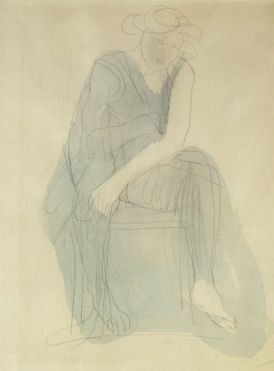 Zittende Vrouw door Auguste Rodin