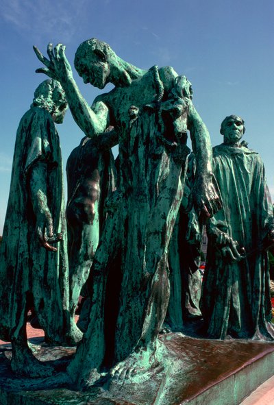 Standbeeld van de Burgers van Calais, 19e eeuw door Auguste Rodin