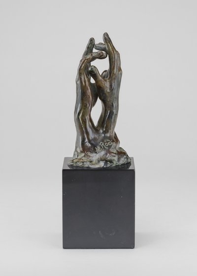 Studie voor Het geheim, n.d. door Auguste Rodin