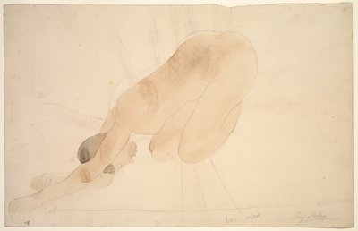 Zonsondergang door Auguste Rodin