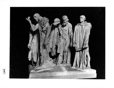 De burgers van Calais door Auguste Rodin