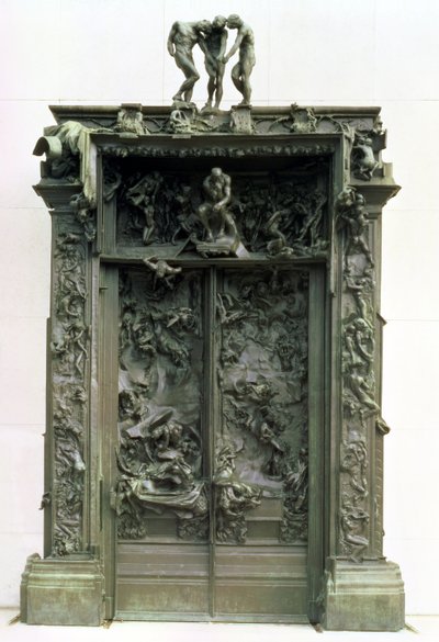 De Poorten van de Hel, 1880-90 door Auguste Rodin