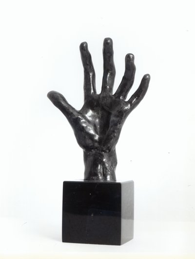 De Hand, gegoten door Georges Rudier, Parijs door Auguste Rodin