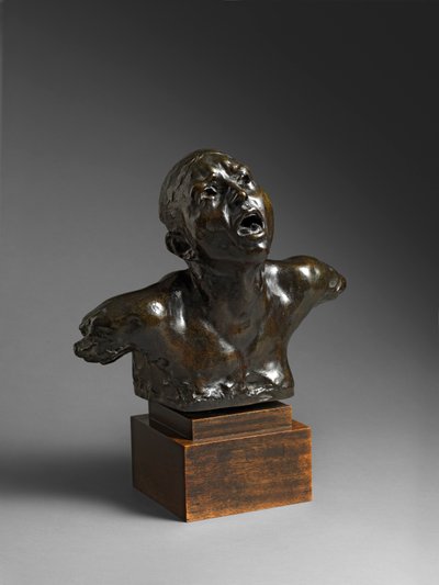 De Schreeuw, voor 1886 door Auguste Rodin