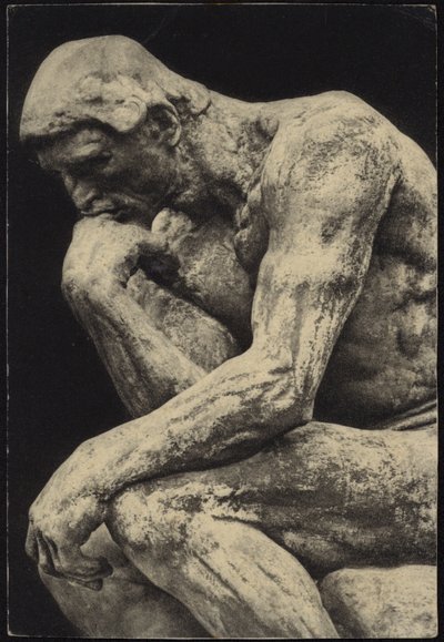 De Denker door Auguste Rodin