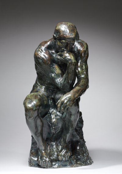 De Denker, ca. 1880 door Auguste Rodin