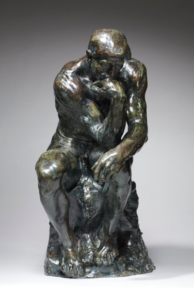 De Denker, ca. 1880 door Auguste Rodin
