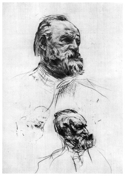 Victor Hugo, ca. 1860-1910, 1924 door Auguste Rodin
