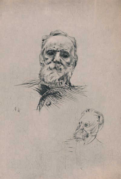 Victor Hugo, c1884 door Auguste Rodin
