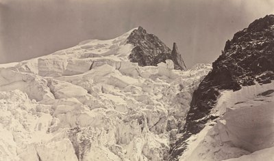 Mont Maudit, Savoie door Auguste Rosalie Bisson