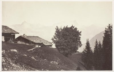 Savoie 47, Le Buet en de Rochers de Fis door Auguste Rosalie Bisson