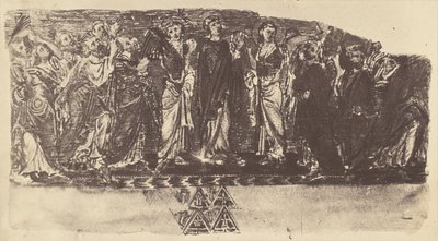 Beit-Lehem. Kerk mozaïek door Auguste Salzmann