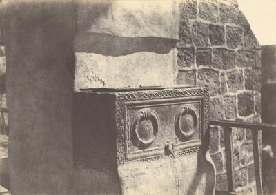 Jeruzalem. Joodse Sarcofaag door Auguste Salzmann