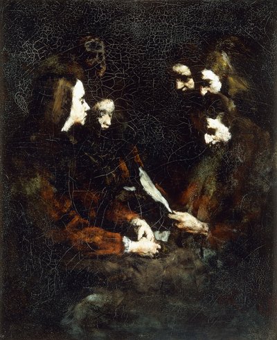 De Brief door Auguste Theodule Ribot