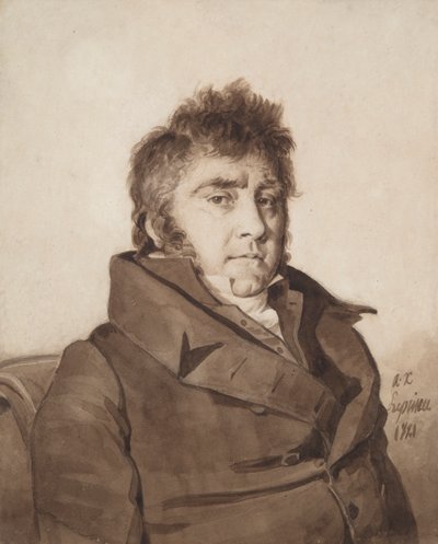 Portret van de Kunstenaar door Auguste Xavier Leprince