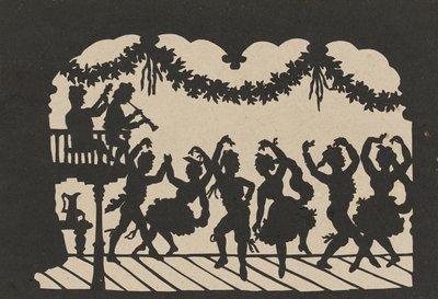 Dubbelzijdige Silhouet door Augustin Amant Constant Fidele Edouart