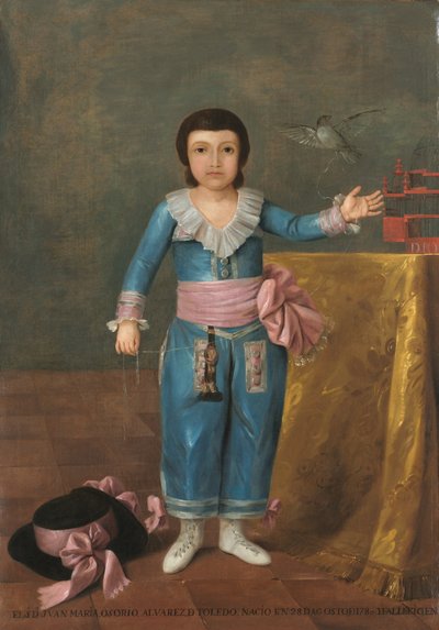 Portret van Juan Maria Osorio, ca. 1786 door Augustin Esteve y Marques