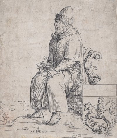 Basil Basilius, Grootvorst van Rusland door Augustin Hirschvogel