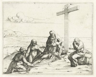 Bewening van Christus door Augustin Hirschvogel