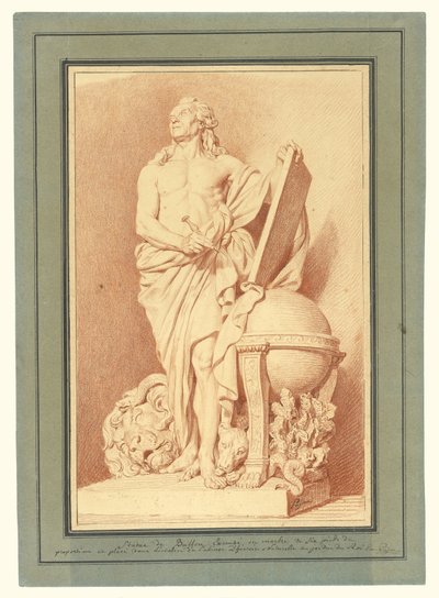 Monument voor Buffon door Augustin Pajou