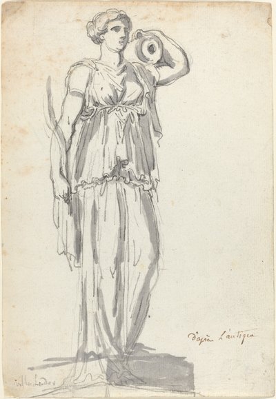 De Ludovisi waterdrager door Augustin Pajou