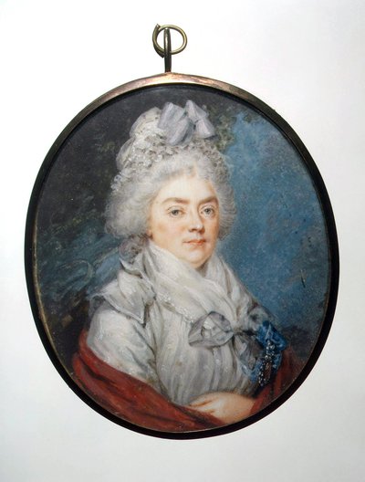 Portret van prinses Darya Petrovna Saltykova (1739-1802), geboren Chernysheva door Augustin Ritt