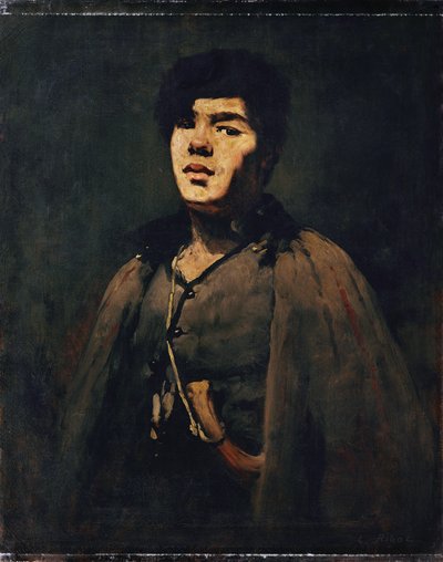 Jonge herder door Augustin Théodule Ribot