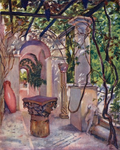 Villa Munthe, Anacapri door Augustine Fitzgerald