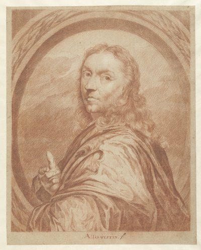 Borstbeeld van een man door Augustinus Terwesten (I)