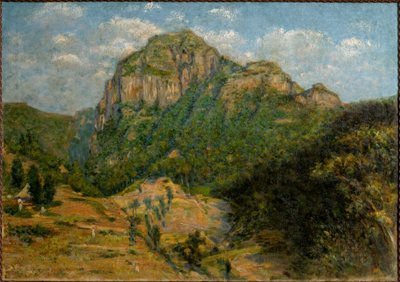 Afrikaans landschap door Augusto Valli