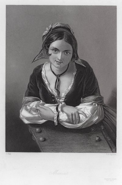 Maria, een personage in Twelfth Night (gravure) door Augustus (after) Egg