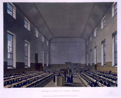Grammatica School van Christ Church, uit 