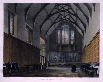 Hal van Eton College, uit 