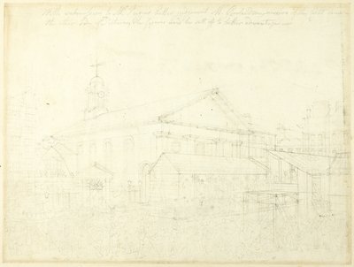 Studie voor Covent Garden Market, Westminster Verkiezing, uit Microkosmos van Londen door Augustus Charles Pugin