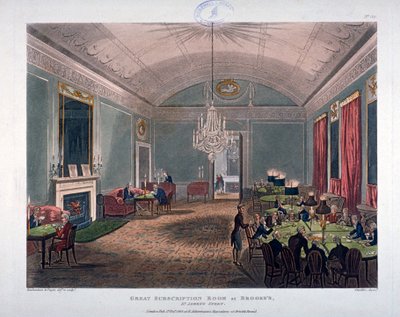 De Grote Abonnementszaal, interieur van de Brooks