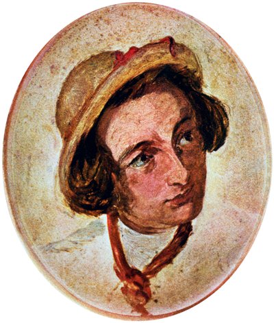 Dickens in de rol van Sir Charles Coldstream, 1850s, ca. 1920 door Augustus Leopold Egg