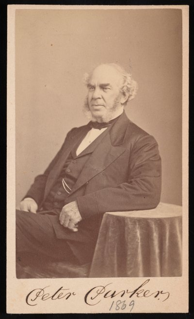 Portret van Peter Parker door Augustus Marshall