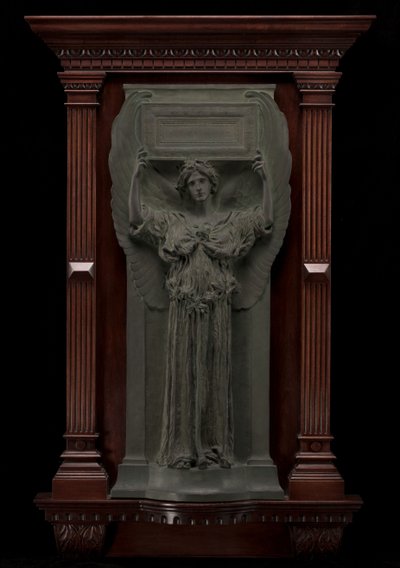 Amor Caritas, gemodelleerd 1898, gegoten na 1898 door Augustus Saint Gaudens