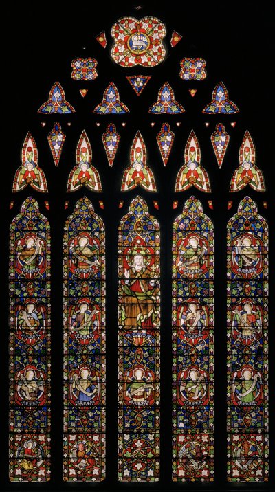 Christus Omringd door Engelen door Augustus Welby Northmore Pugin