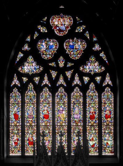 Oostelijk raam met Jesseboom door Augustus Welby Northmore Pugin