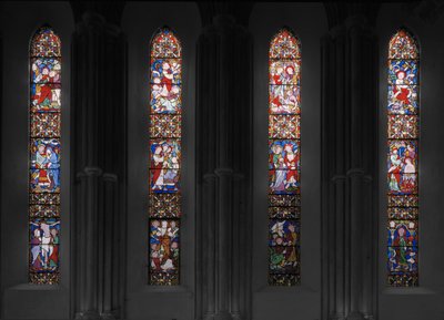 Scènes uit het Leven van Christus, Oostraam door Augustus Welby Northmore Pugin