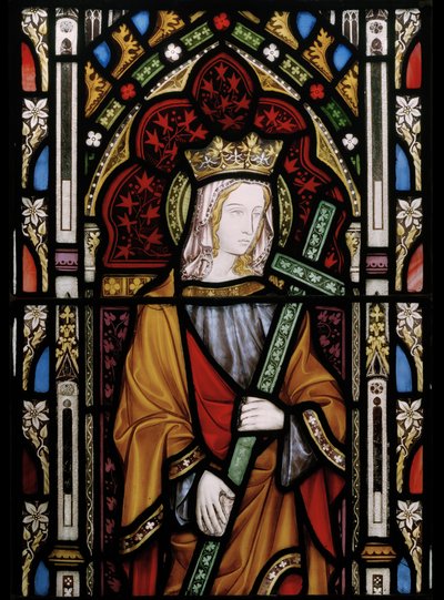St. Helena (detail) door Augustus Welby Northmore Pugin