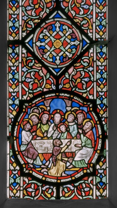 Het Lijden van Christus, Oostraam (detail) door Augustus Welby Northmore Pugin