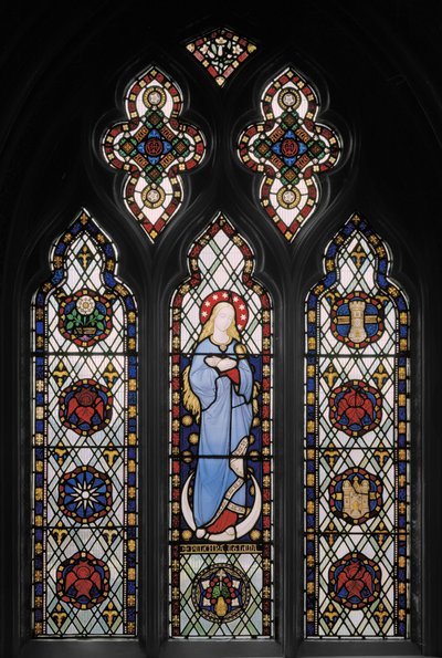 De Maagd Maria door Augustus Welby Northmore Pugin