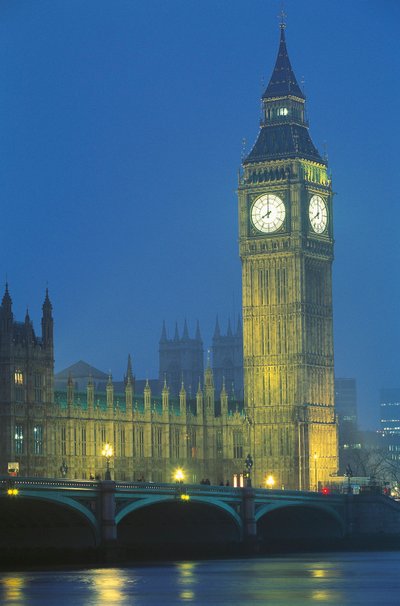 Westminster Palace en Big Ben 