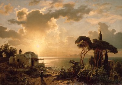 Onbekend schilderij door August Wilhelm Leu